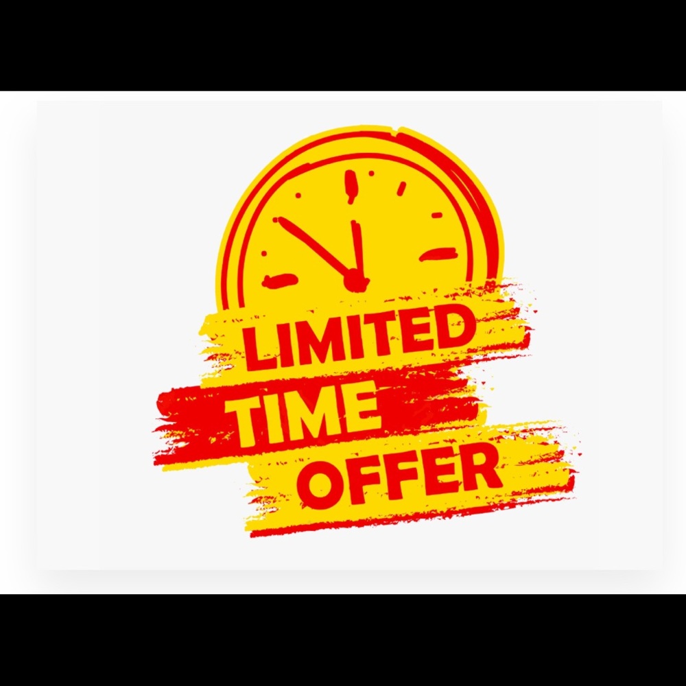 Limited time get discount shipping!